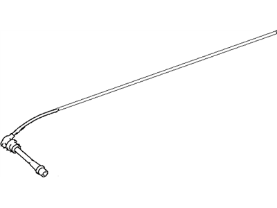 Toyota 90919-15085 Cord,  Spark Plug Resistive,  NO.2