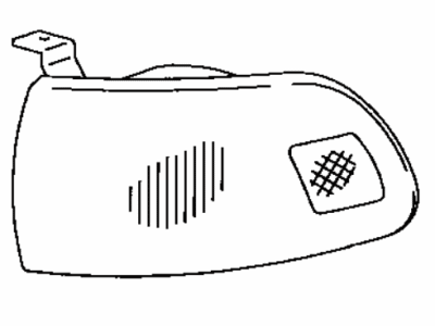 Toyota 81511-95D00 Lens & Housing