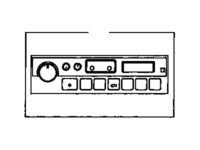 Toyota 86120-28130 Radio