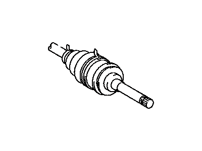 Toyota Previa Axle Shaft - 43430-28021
