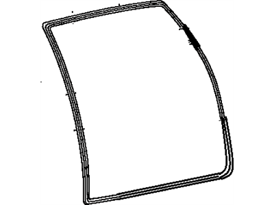 Toyota Previa Weather Strip - 67881-95D00
