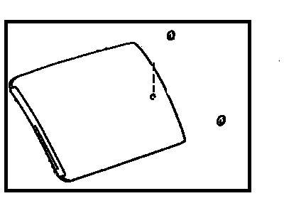 Toyota 68103-28012 Glass