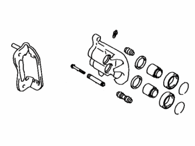 Toyota Previa Brake Caliper - 47750-28150