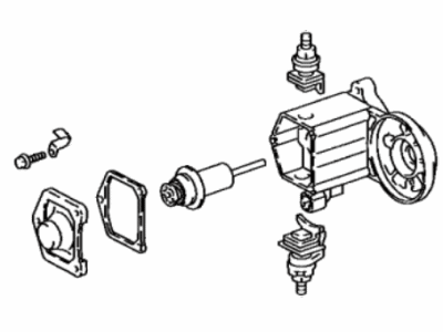 Toyota Previa Starter Solenoid - 28150-76081