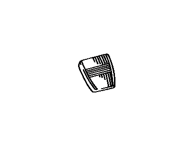 Toyota 31321-14020 Pad,  Clutch Pedal