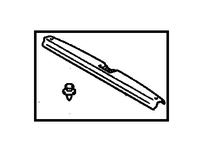 Toyota 67935-95D00-E2 Plate,  Back Door Scuff