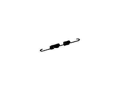 Toyota 90506-23003 Spring,  Tension(For Rear Brake Shoe Return)