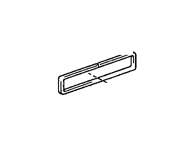 Toyota 67528-87001 Cover Seal