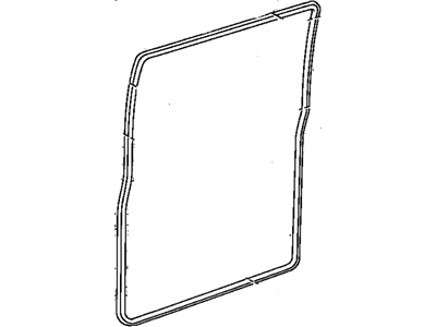 Toyota Previa Weather Strip - 67871-95D00-13