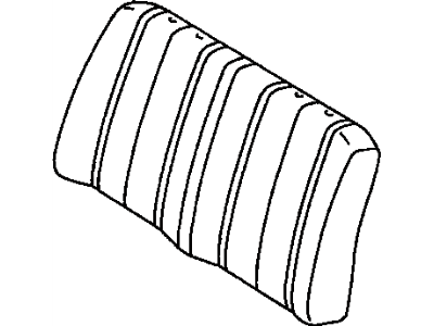 Toyota 79013-95D02-04 Cover Sub-Assy,  NO.1 Seat Back