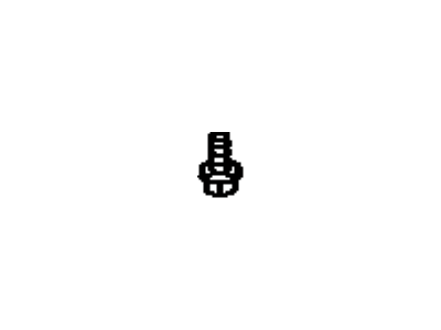 Toyota 90119-08825 Bolt, With Washer