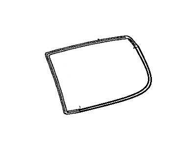 Toyota Previa Weather Strip - 68291-95D00