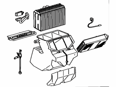 Toyota 87050-28070 Evaporator Assembly