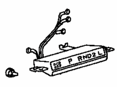 Toyota 83150-28020 Gear Indicator