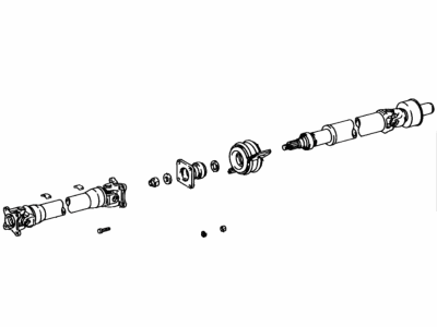 Toyota 37100-28020 Propeller Shaft