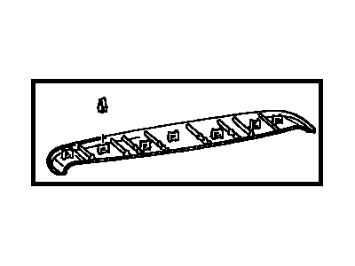 Toyota 67687-95D00-B0 Trim Panel