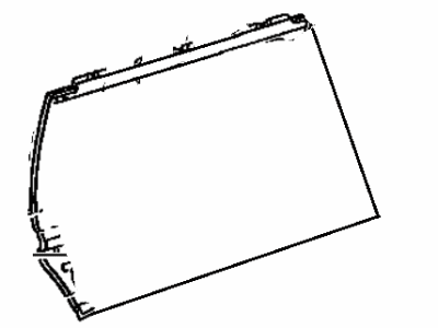 Toyota 67111-95D01 Outer Panel, Passenger Side