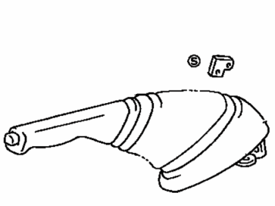 Toyota 46201-28091-B0 Parking Brake Control