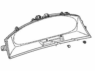 Toyota 83133-95D27 Bezel
