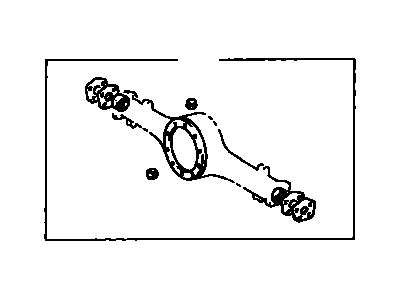Toyota 04412-60270 Gasket Kit,  Rear Differential Carrier