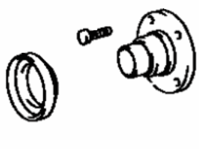 Toyota 33309-28021 Flange Sub-Assembly, Transfer Output Shaft Companion
