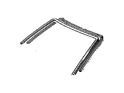 Toyota 75397-95D00 Molding Retainer