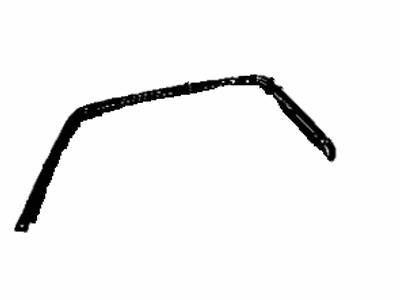 Toyota 75506-20021 Moulding, Roof Drip Side Finish, Driver Side