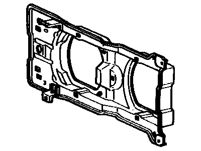 Toyota 81105-20380 Housing Sub-Assembly, Headlamp, Passenger Side