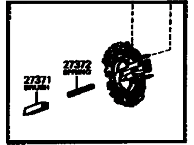 Toyota Alternator Brush - 27362-43040