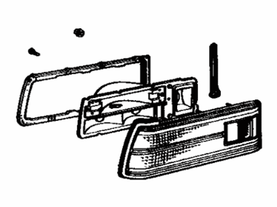 Toyota 81506-29095 Lamp Sub-Assembly, Rear Combination, Driver Side