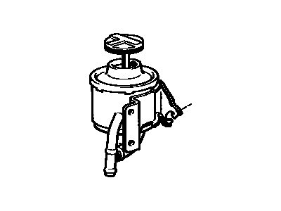 Toyota 44305-30020 Cap Sub-Assy,  Vane Pump Oil Reservoir