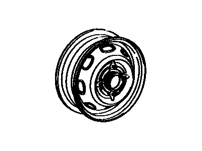 1984 Toyota Celica Spare Wheel - 42601-12101