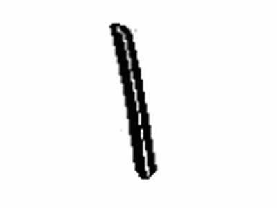 Toyota 75761-20040 Moulding, Rear Door Window Frame, Front Passenger Side