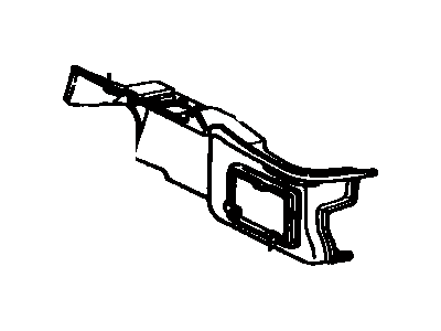 64740-20010-01 Toyota Panel Assembly, Deck Side Trim, Driver Side Illustration 1 of 1