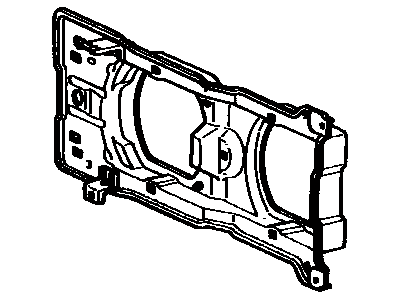 Toyota 81106-20340 Housing Sub-Assembly, Headlamp, Driver Side