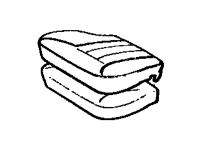 Toyota 71410-20661-01 Cushion Assembly, Front Seat, Passenger Side Toyota 71410-20661-01 Cushion Assembly, Front Seat, Passenger Side