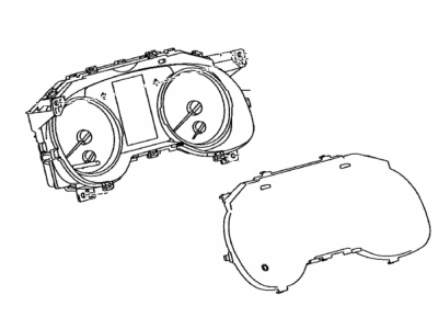 Toyota RAV4 Instrument Cluster - 83800-0RC40
