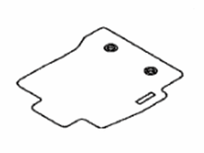 Toyota SU003-06755 Mat,  Floor,  Front LH
