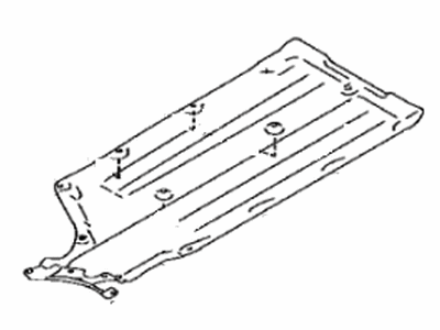 Toyota SU003-01380 Cover,  Engine Under,  Rear