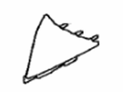 Toyota SU003-08151 Panel Sub-Assy,  Instrument Panel Finish,  Upper