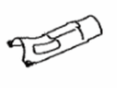 Toyota SU003-06253 Insulator,  Exhaust Pipe Heat,  NO.7