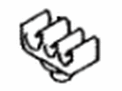 Toyota SU003-01034 Clamp, Fuel Tube