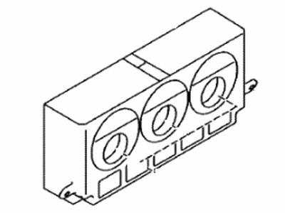 Toyota SU003-02096 Control Sub-Assembly, Heater