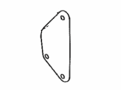 Toyota SU003-00116 Plate,  Cylinder Head,  Rear