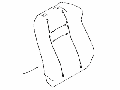 Toyota SU003-01768 Wire,  Front Seat Back Cover
