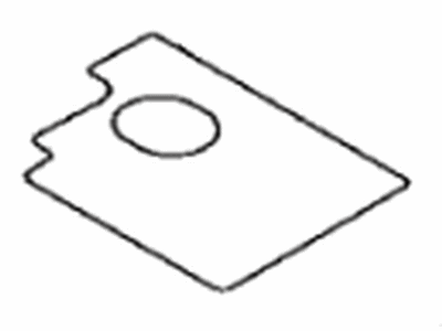Toyota SU003-06650 Pad, Rear Floor Silencer