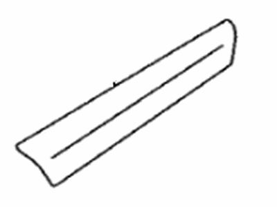 Toyota SU003-08122 Ornament Sub-Assy,  Front Door Trim,  RH