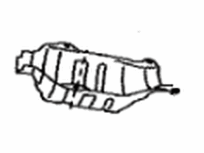 Toyota SU003-01144 Insulator,  Exhaust Pipe Heat,  No.6
