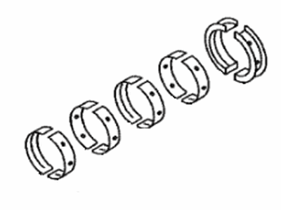 Toyota SU003-04554 Main Bearings