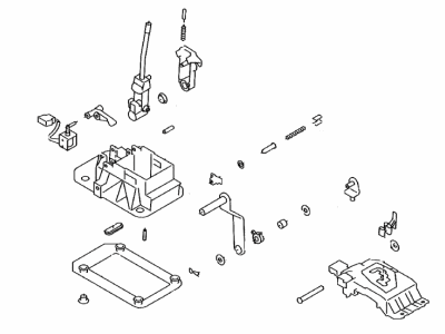 Toyota SU003-07441 Gear Shift Assembly